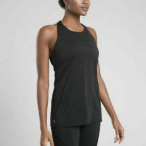 Athleta Mesh Stripe Chi Tank
